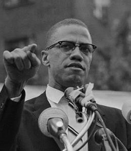 Malcolm X Speaking